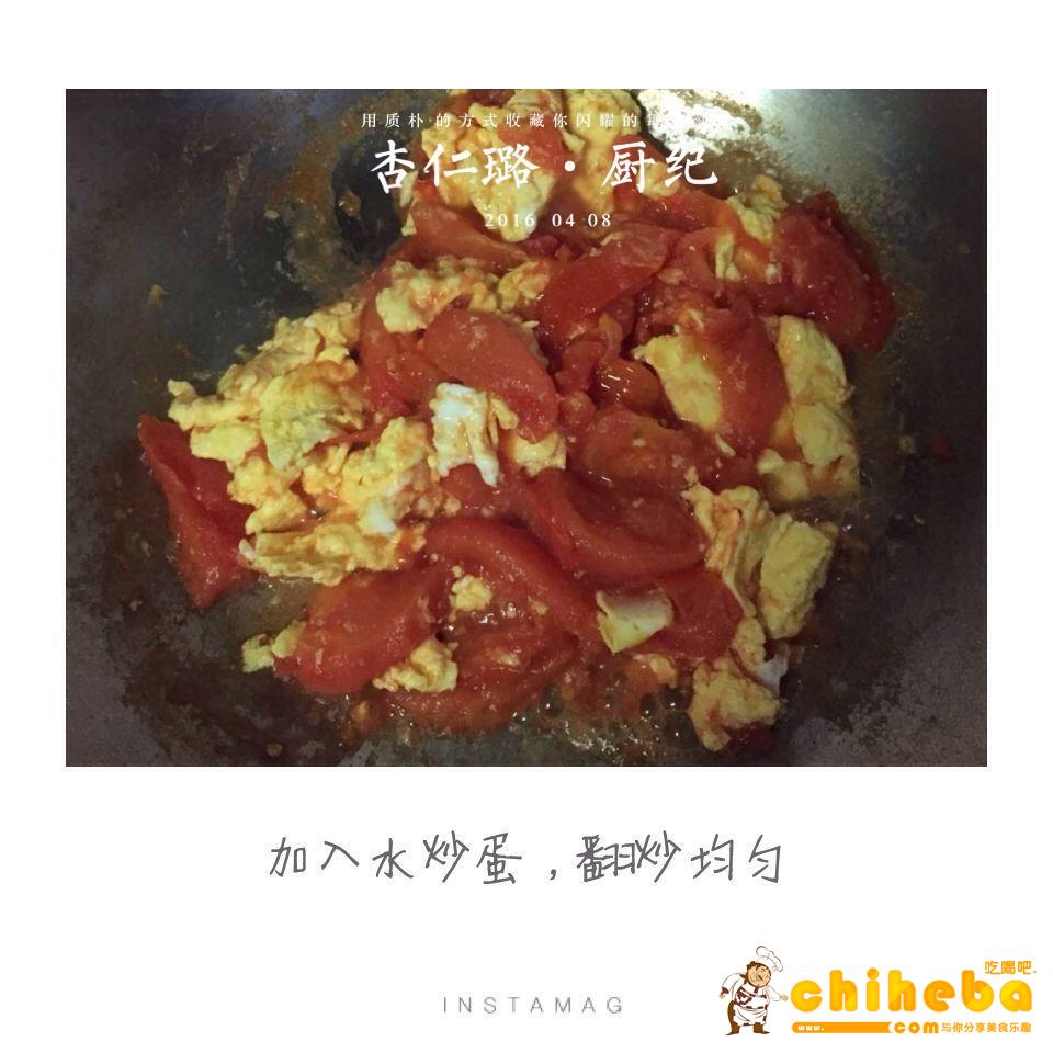 无油番茄炒蛋（营养又减肥）的做法 步骤10